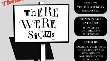 9th Annual Quesnel and District Writing Contest