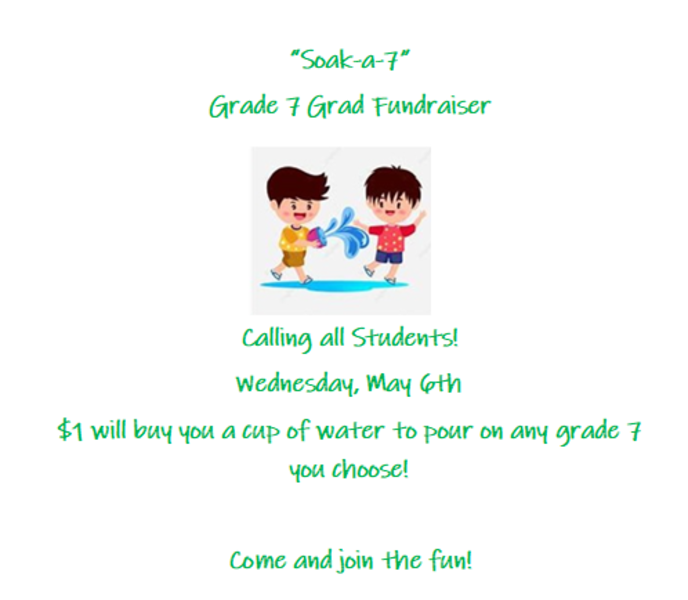 Grade 7 Graduation Fundraiser