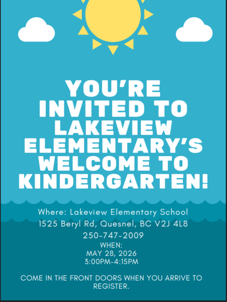Welcome to Kindergarten 2026